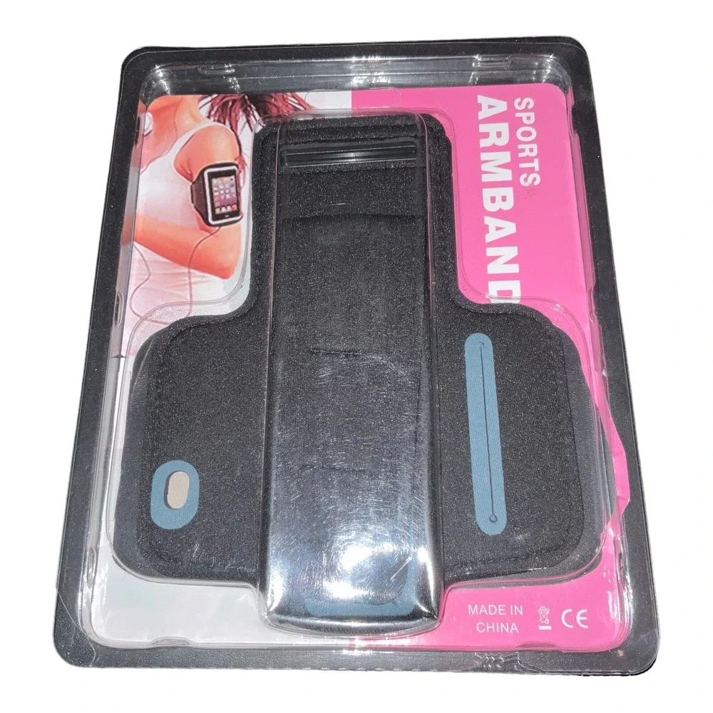 Sports‎ Arm Band For I Phone 5G Black Hook & Loop Fasteners